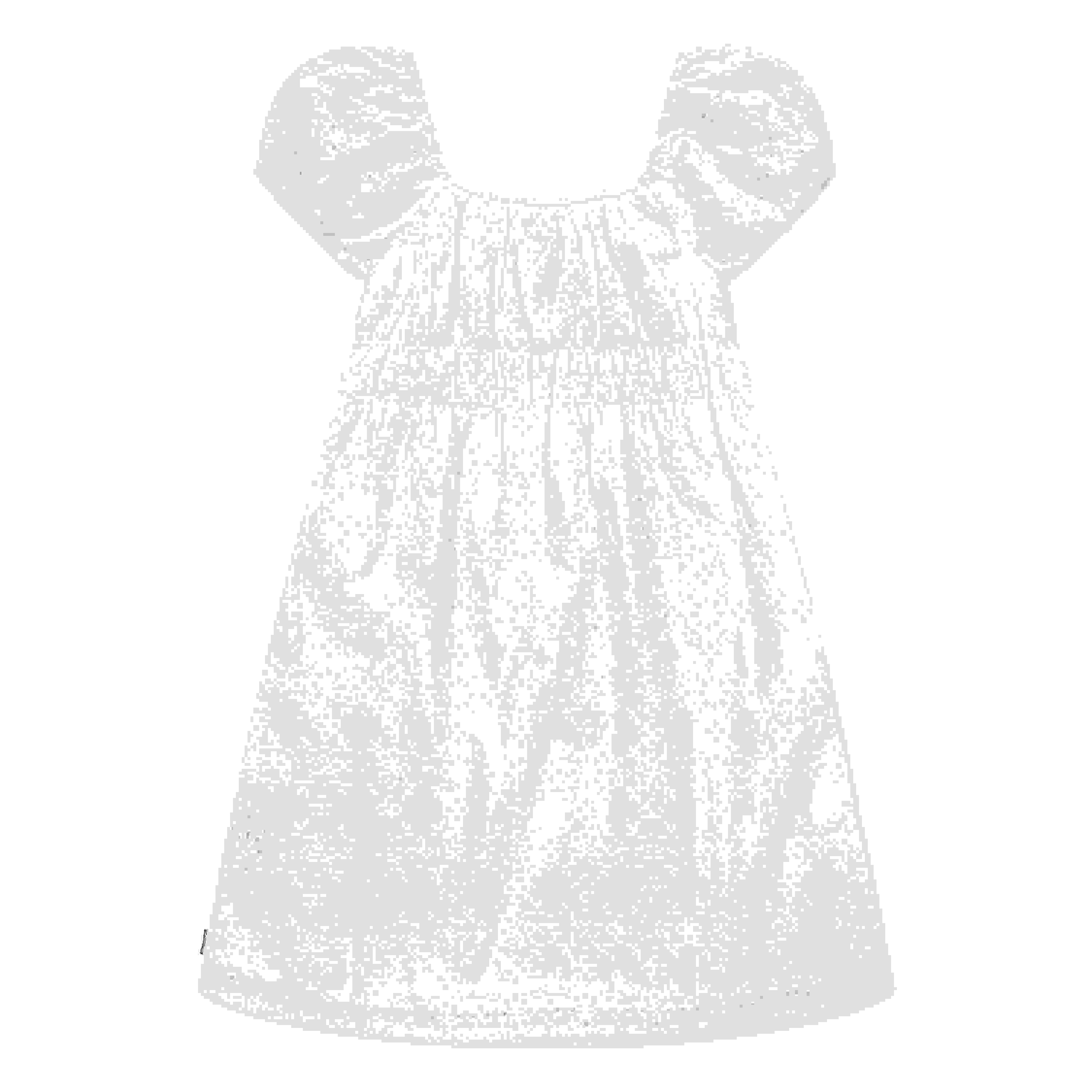 Levi's Eyelet Short Sleeve Little Girls' White Dress